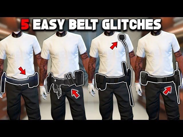 5 Easy Belt Glitches In GTA 5 Online!