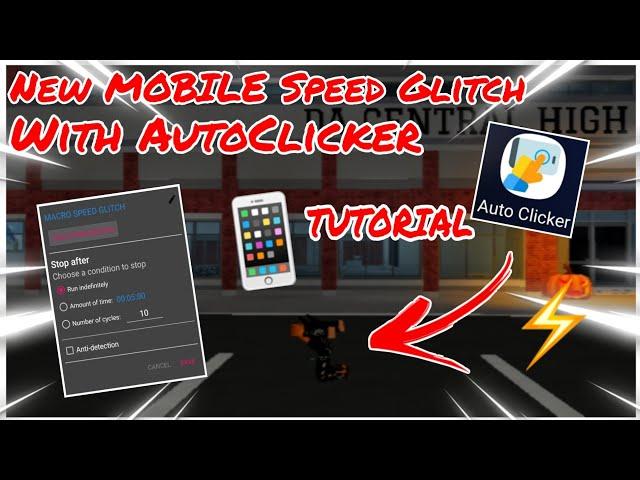 FASTEST Mobile Speed Glitch?! - Tutorial | Roblox Da Hood