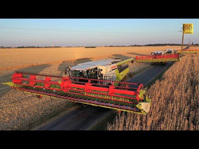 Neue Generation CLAAS LEXION Mähdrescher - Serie 8000-5000 Getreideernte new combine harvester