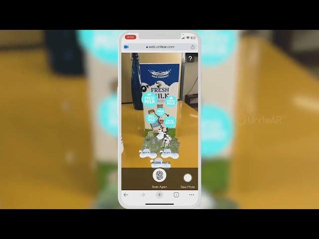 AR for packaging | UniteAR | Augmented Reality use cases - CPG products