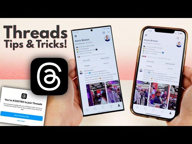 Threads by Instagram - Tips and Tricks! (Hidden Features)