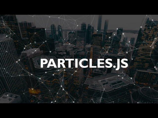 How To Use Particles Js Library Into Your Web Projects | Swapnil Codes