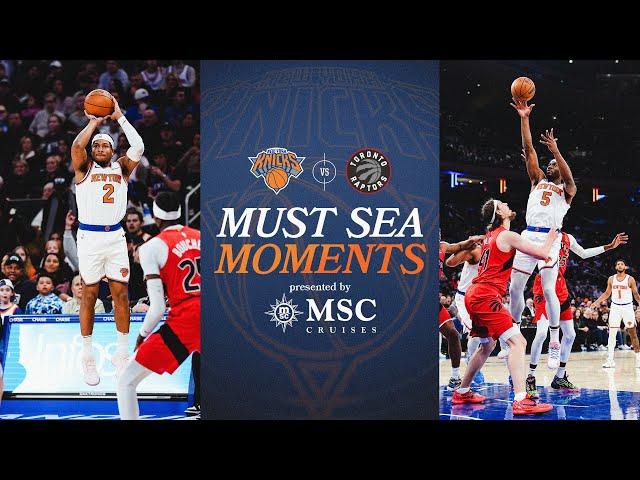 FULL Game Highlight: Knicks defeat Toronto Raptors at home | December 23rd, 2024