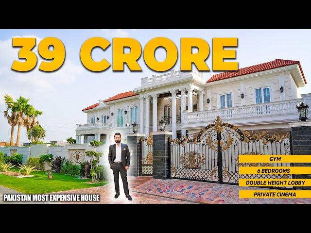 39 Crore Royal Palace House  | Touring Pakistan Most Expensive House!