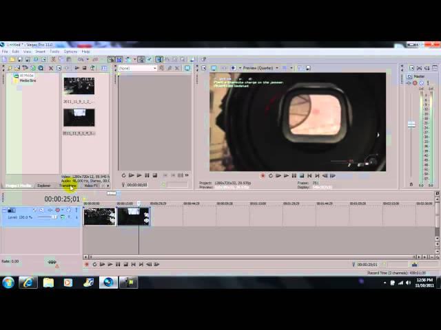 Sony Vegas Pro 11: Transitions Tutorial