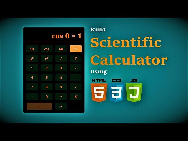 Scientific Calculator | Build with | JavaScript