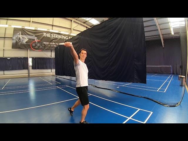 Badminton Backhand Tutorial ( How To Get A Better Backhand Clear )