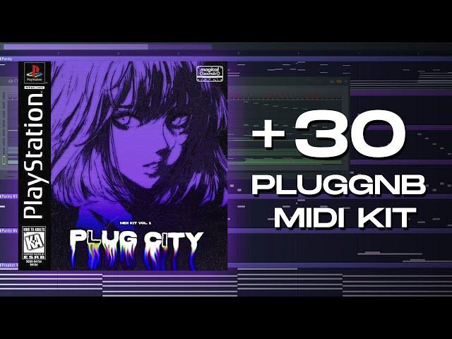 [FREE] +30 PLUGGNB MIDI KIT 2023! "PLUG CITY MIDI KIT" (mexikodro, stoopidxool, diego money) 