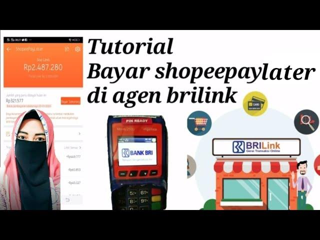 Bayar ShopeepayLater di Agen BRI LINK