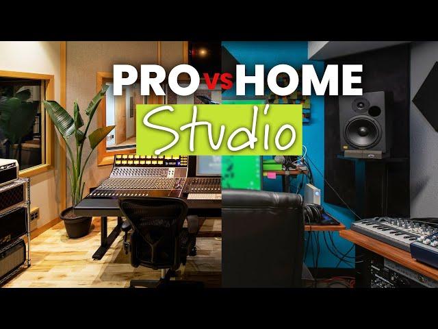 Home studio o estudio profesional? Cuál es la diferencia?