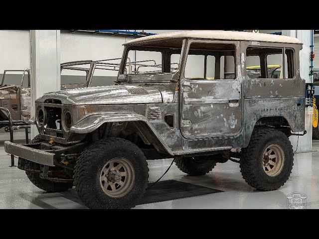 1977 Toyota Land Cruiser FJ40 Restoration Project