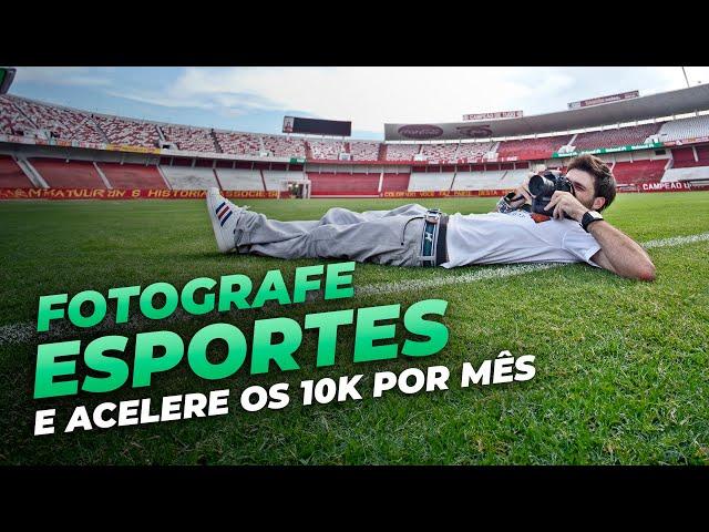 Fotografia de esportes: como se destacar e faturar R$ 10 mil por mês