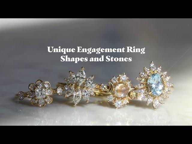 Unique Engagement Ring Shapes and Stones | Local Eclectic Jewelry Guide