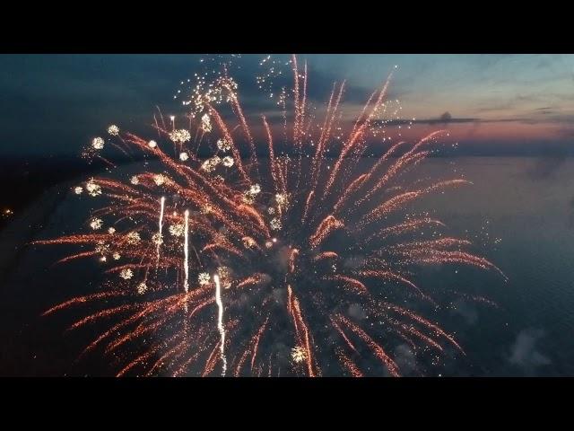 JURMALA SEASON OPENING FILMED WITH A DRONE 2K