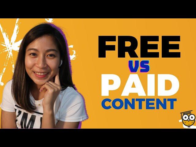 Free vs Paid Content (What should you choose?)