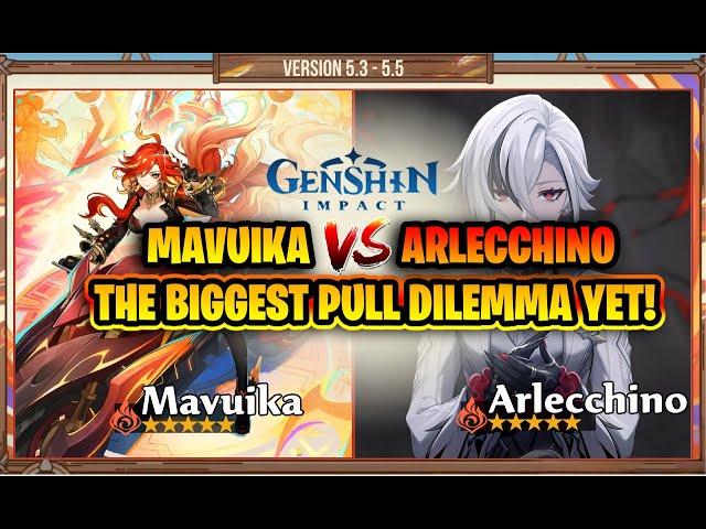 I AM CONFUSED? MAVUIKA VS ARLECCHINO! - GENSHIN IMPACT