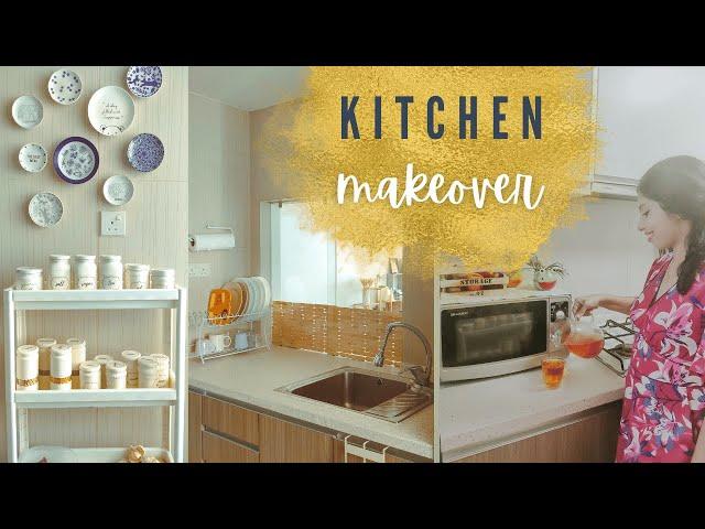 Small Kitchen Makeover Ideas & Products! Proof You Can Create A Kitchen You Love! #makeover