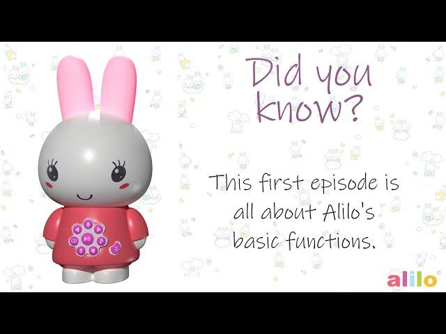 Alilo Honey Bunny Bluetooth - Basic Functions