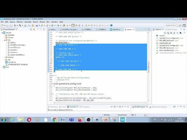 STM32 : Basics of HAL  with LED Blink example using STM32CUBE IDE