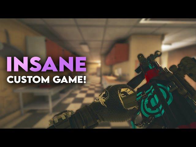 INSANE Custom Game vs PROS! (Full Game) - Rainbow Six Siege