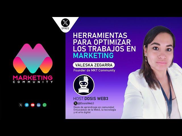 Entrevista - Herramientas para optimizar los trabajos en marketing  (Valeska Zegarra)