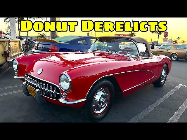 Classic Car Show Donut Derelicts (Nov/16/2024) Huntington Beach, California