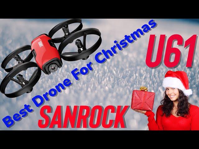 Sanrock U61 Best Beginner Mini Drone With Camera at $53.99! #sanrocku61#bestbeginnerDrone#minidrone