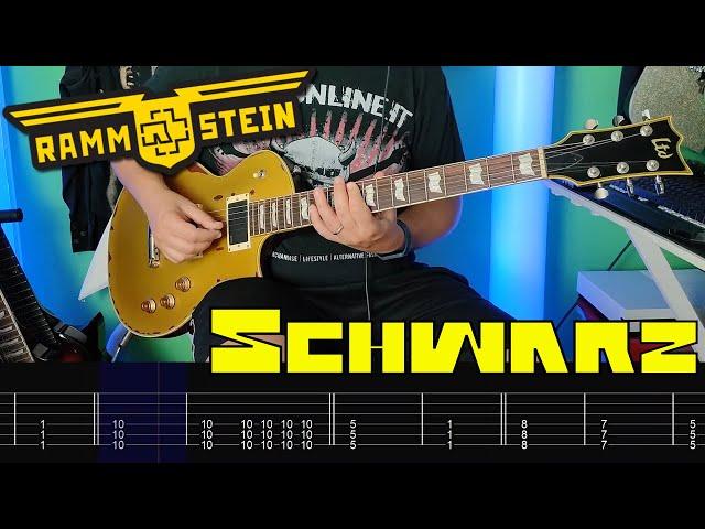 Rammstein - Schwarz |Guitar Cover| |Tab|