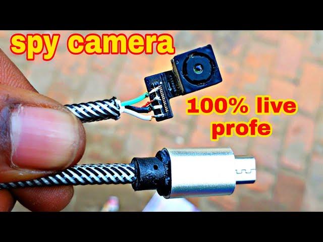 how to make spy camera at home / from old mobile phone camera