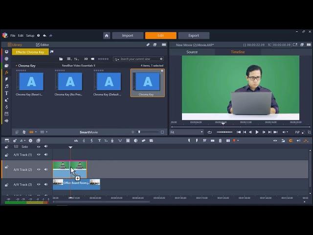 How to Improve Green Screen Footage in Pinnacle Studio