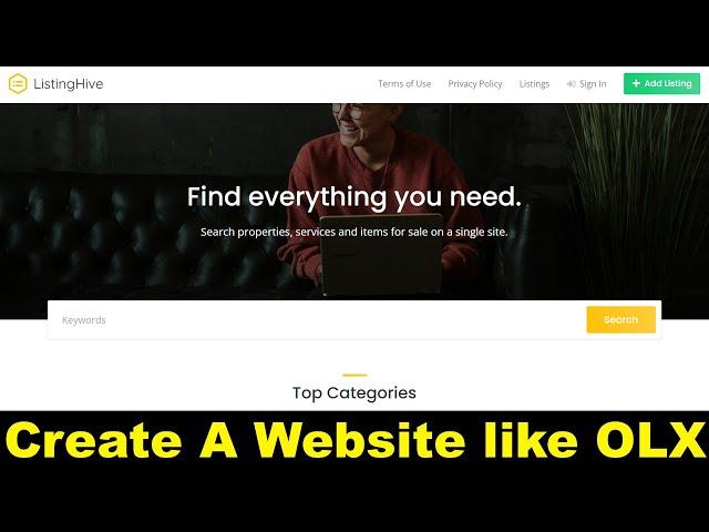 How to create a website like Olx | How to Make Classified Ads Listing Website like CraigsList OLX