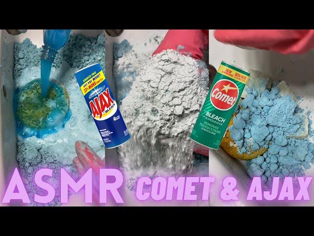 ASMR | Ajax, Comet, & Homemade Products Sink Overload