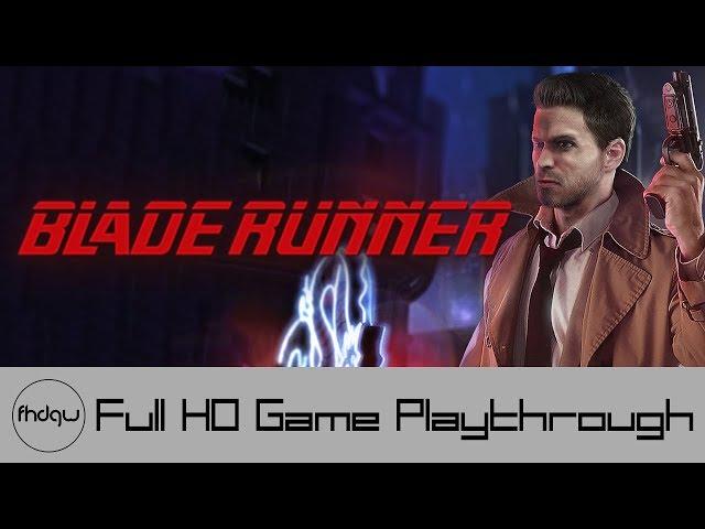 Blade Runner - Full Game Playthrough (No Commentary)