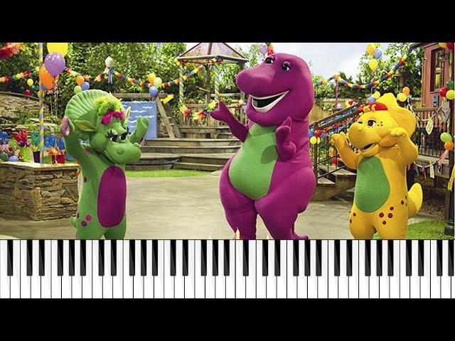 Barney - Everyone Is Special 4K Sheet Music