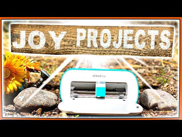 5 CRICUT JOY Projects  // Great design space cricut tutorial.