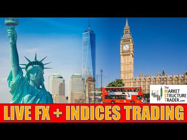 Wednesday Mid-Week Forex Analysis + Trading The NAS & DOW Stock Indices