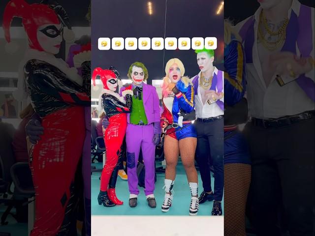 Qual casal vocês preferem? 1 ou 2?  ​⁠@ApolloSant #coringa #arlequina #joker #harleyquinn