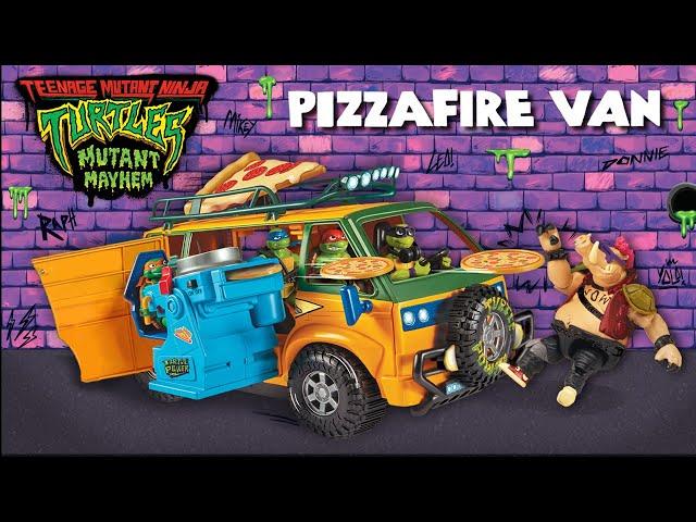 TMNT Mutant Mayhem Pizza Fire Van Instructional Video