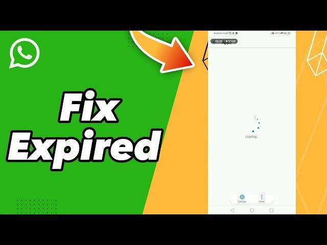 How to Fix Expired on WhatsApp