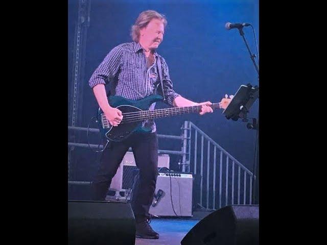 David Paton on bass  guitar with Alan Parsons Project