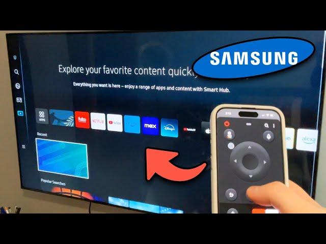 How to Control Samsung Smart TV WITHOUT Remote (Using Phone) - Full Guide