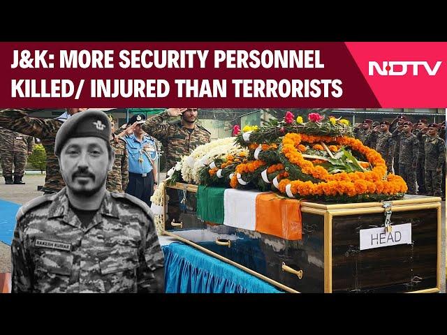 Jammu And Kashmir News | More Security Personnel Killed Or Injured Than Terrorists | J&K News Today