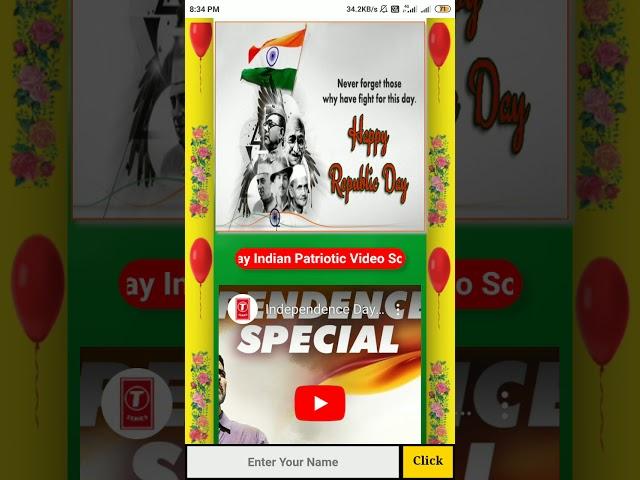 Republic day Pro Whatsapp Viral Script 2020   Demo