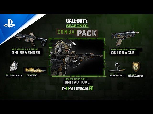 Call of Duty: Modern Warfare II & Warzone 2.0 - Season 01 Combat Pack Trailer | PS5 & PS4 Games