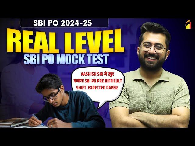 SBI PO Prelim 2024 - Difficult Shift Expected Paper  | Designed by Aashish Arora