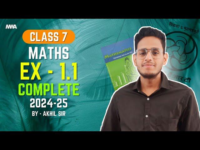 "7th Class Math Exercise 1.1 Solutions: Quick and Easy Methods in Hindi!"
