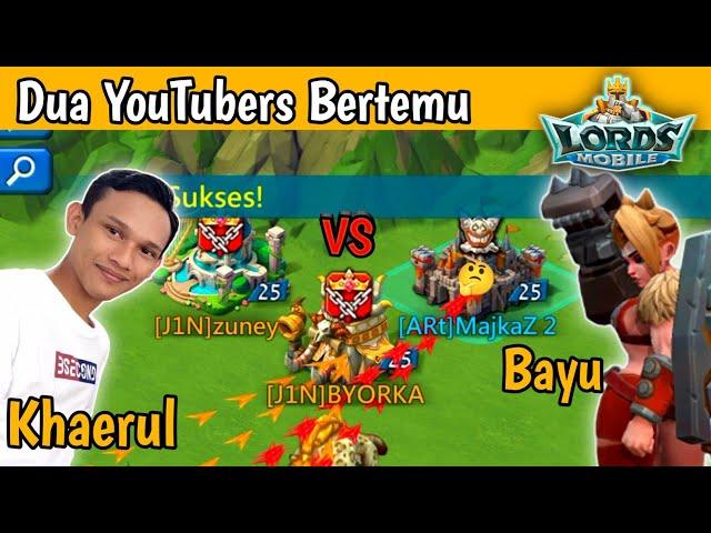 Lords Bantai VS Khaerul Mobile Apakah Kita Akan Bertarung?? 1 Kingdom Yang Sama | Lords Mobile