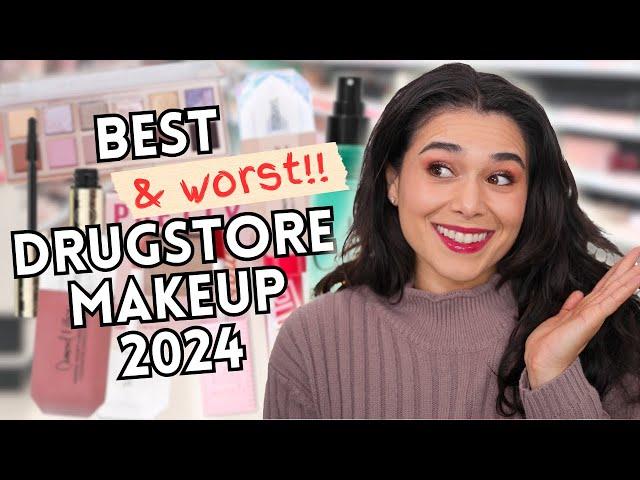 The BEST Drugstore Makeup of 2024... and the FLOPS 