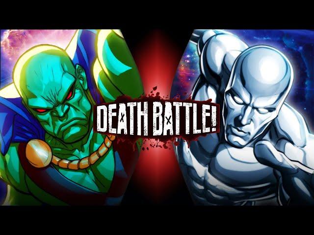 Martian Manhunter VS Silver Surfer (DC VS Marvel) | DEATH BATTLE!