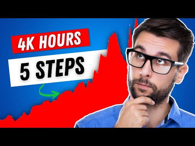 The Secrets to Achieving 4000 Hours of Watch Time || How to complete 4000 hours watch time?